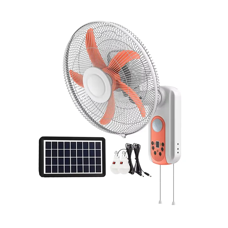 Renewable Energy Fan - พัดลมพลังงานแสงอาทิตย์แบบมัลติฟังก์ชั่น USB สำหรับตั้งโต๊ะ ติดผนัง ตั้งพื้น ชาร์จไฟได้