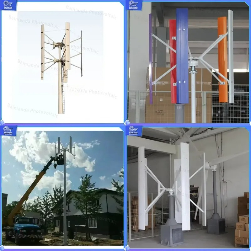 กังหันลมแกนตั้ง 500W 1kW 2kW ร - Renewable Energy Grid บทวิจารณ์และราคา