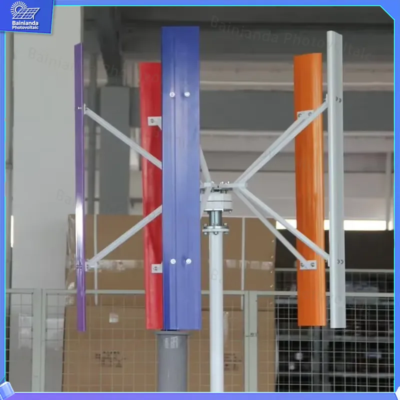 กังหันลมแกนตั้ง 500W 1kW 2kW ร - Renewable Energy Grid บทวิจารณ์และราคา